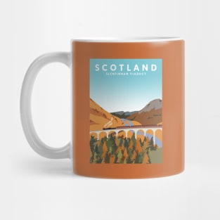 Scotland Travel Poster Mug